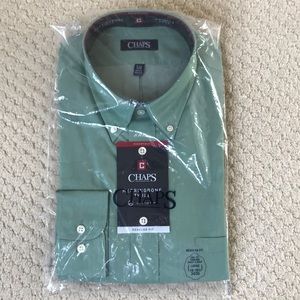 Chaps Mens Long Sleeve Dress Shirt